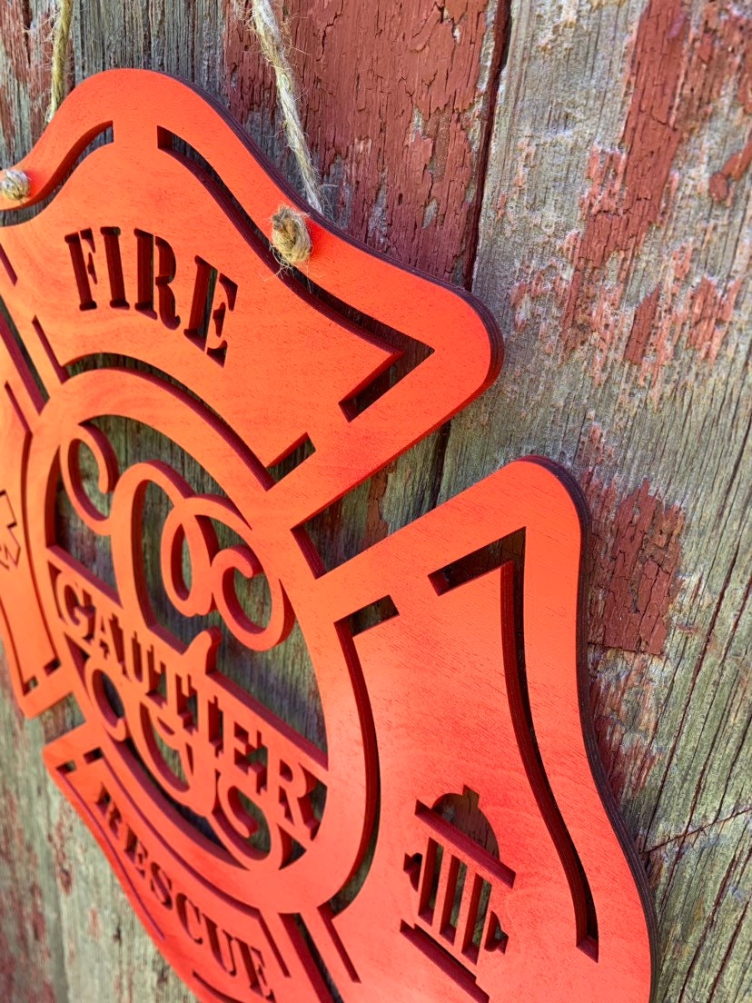 Firefighter Maltese Cross