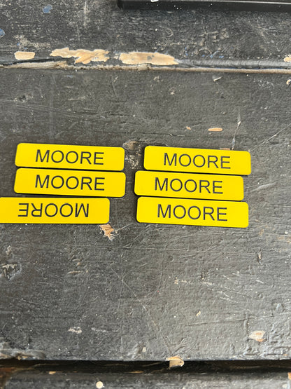 Accountability Tags for Fire Department Command