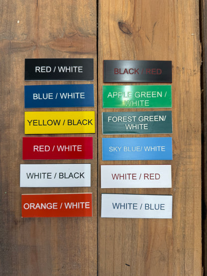 Electrical Panel Labels | Custom Engraved Breaker Panel Label
