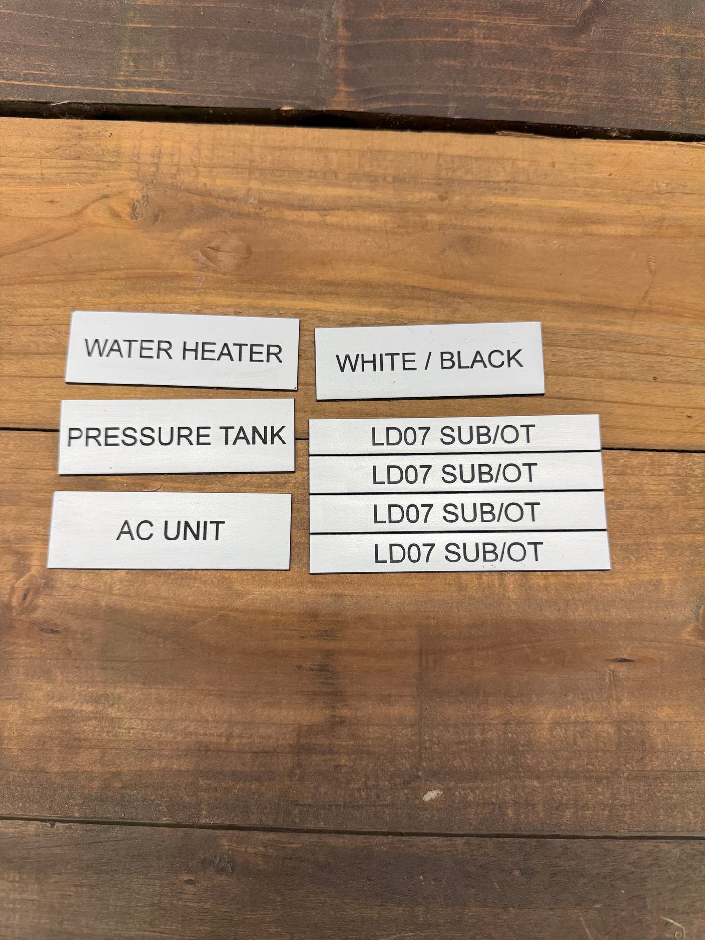 Electrical Panel Labels | Custom Engraved Breaker Panel Label