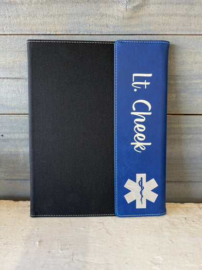 Firefighter Portfolio - Laser Engraved